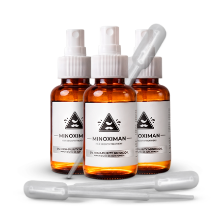 3 Minoxidil Minoximan al 5%